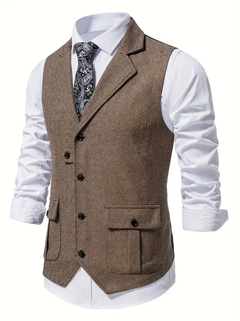 Herringbone Blazer for Men