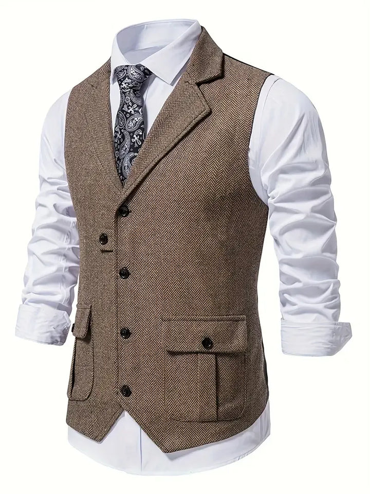 Herringbone Blazer for Men