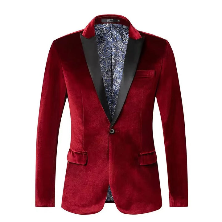 Velvet Smoking Blazer for Men