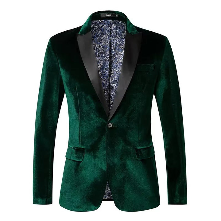 Velvet Smoking Blazer for Men