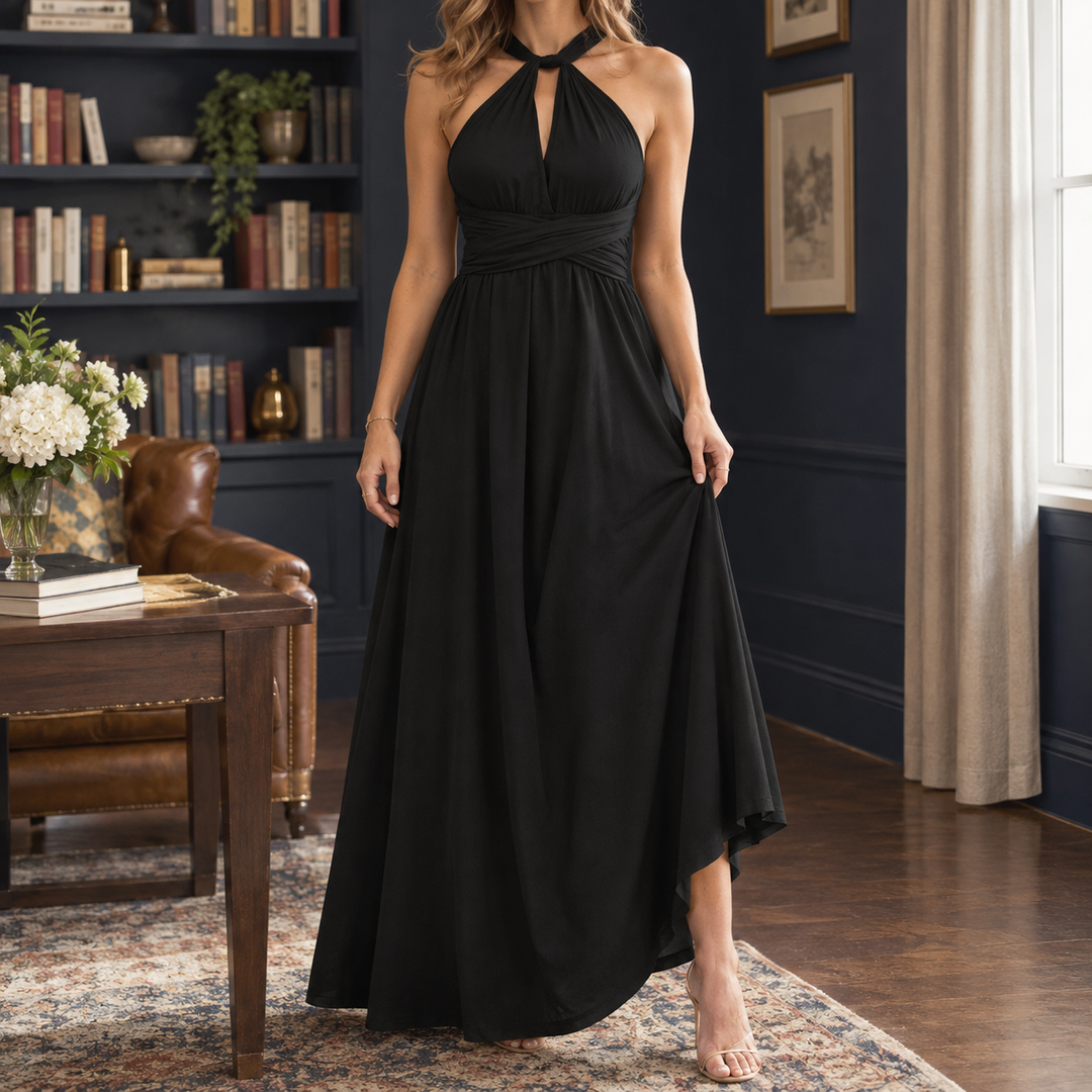 Emmeline-Jade Convertible Maxi Dress