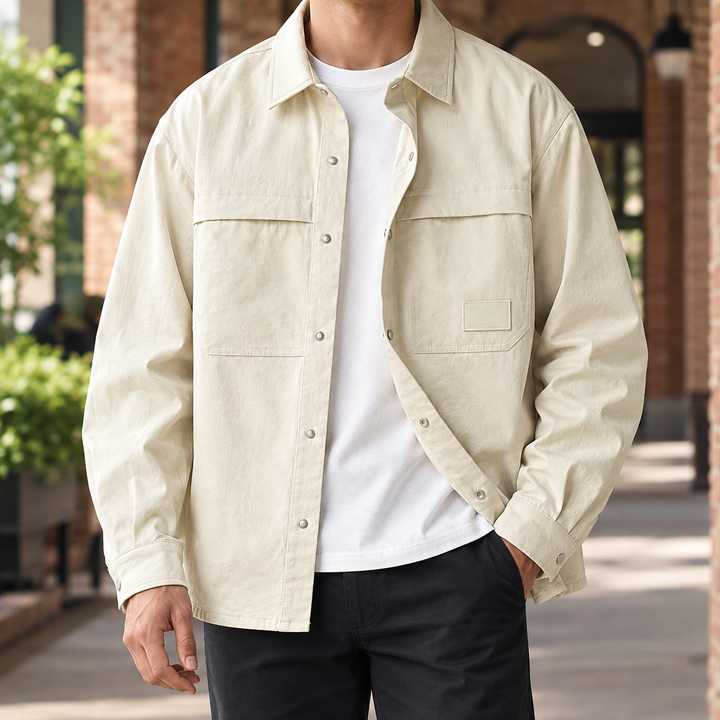 LAURENT MONACO | PASTEL UTILITY JACKET FOR MEN