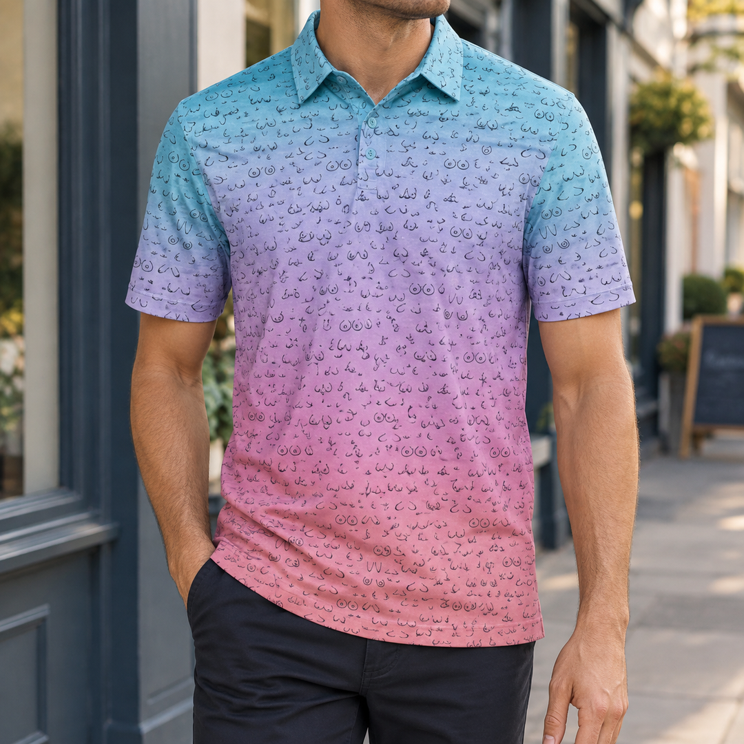 Austin Printed Polo