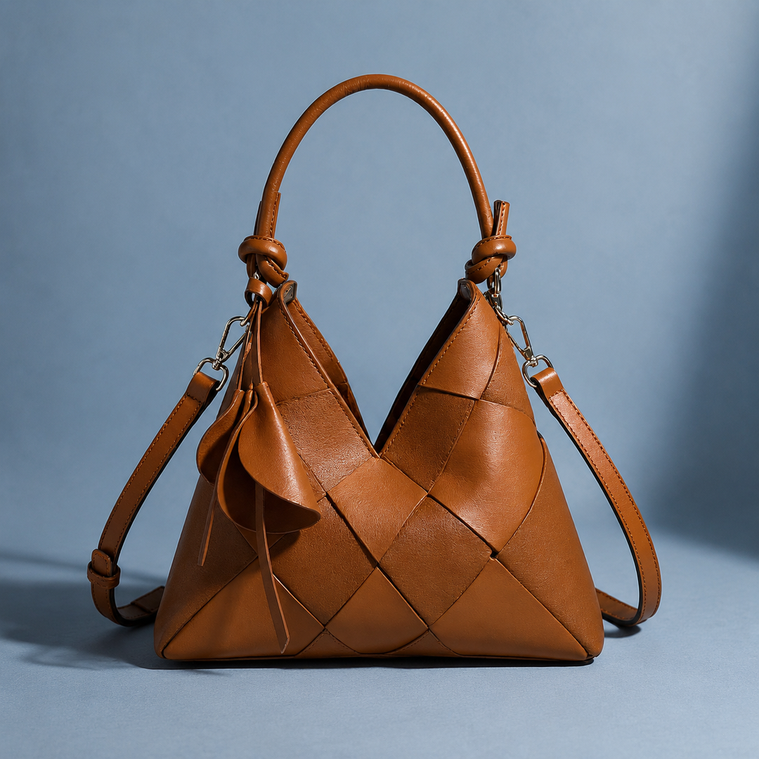 Benedetti Woven Shoulder Bag