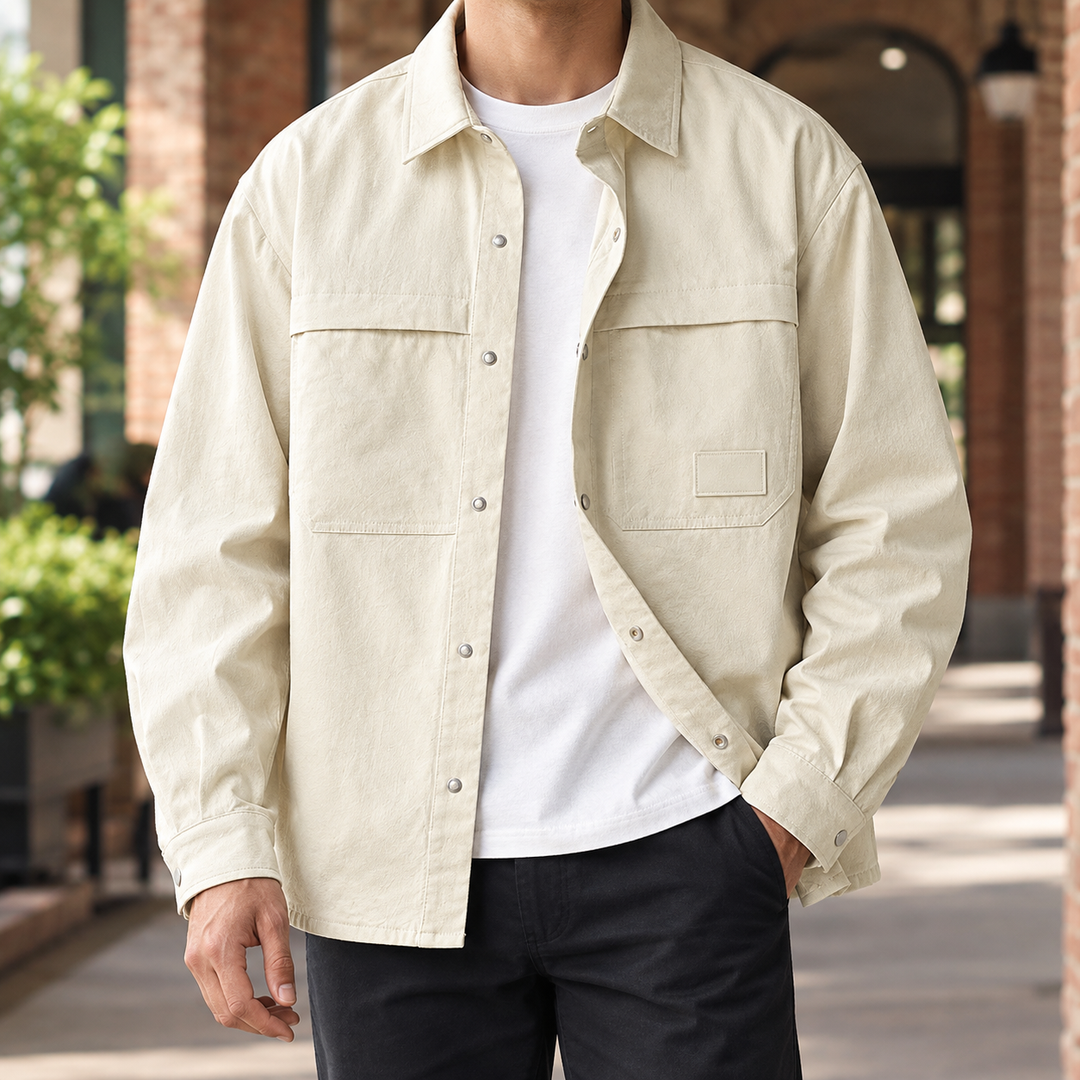 LAURENT MONACO | PASTEL UTILITY JACKET FOR MEN