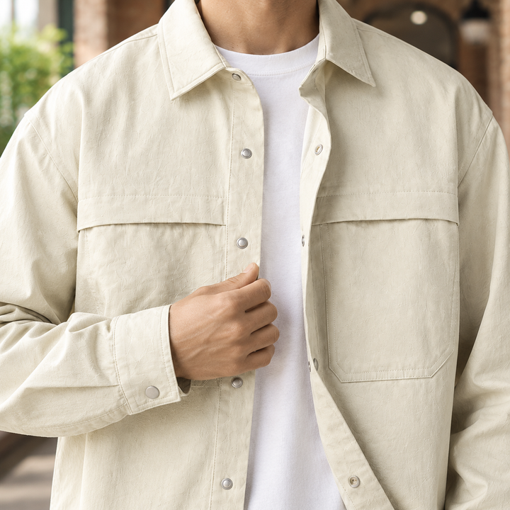 LAURENT MONACO | PASTEL UTILITY JACKET FOR MEN