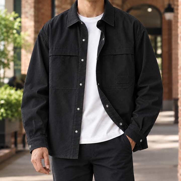 LAURENT MONACO | PASTEL UTILITY JACKET FOR MEN