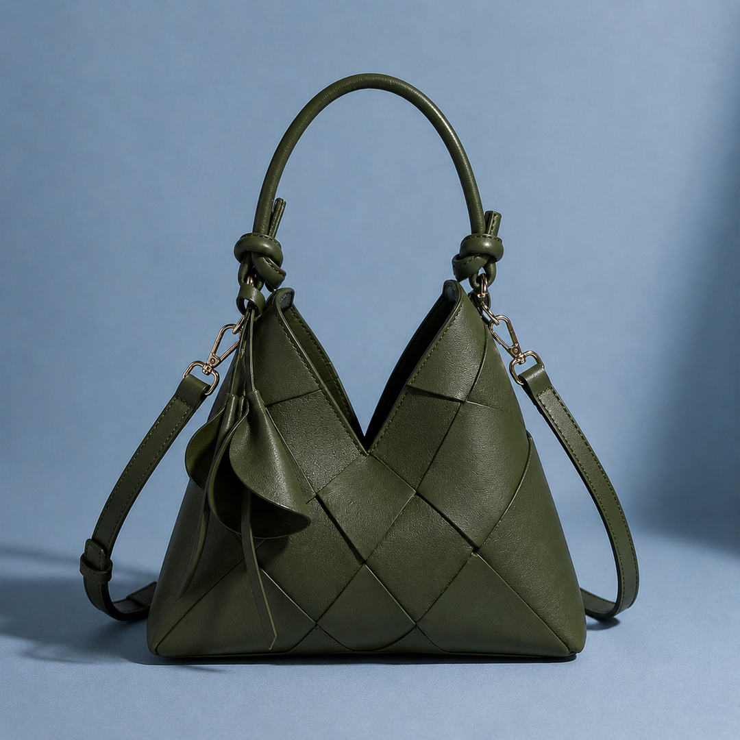 Benedetti Woven Shoulder Bag