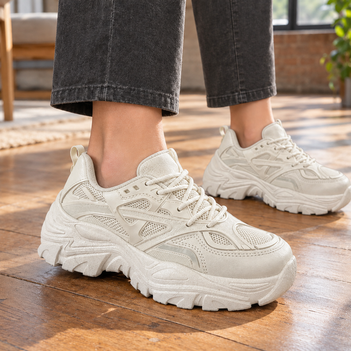 Faenza-Lago Chunky Sneakers, view 3 - Elena Harper
