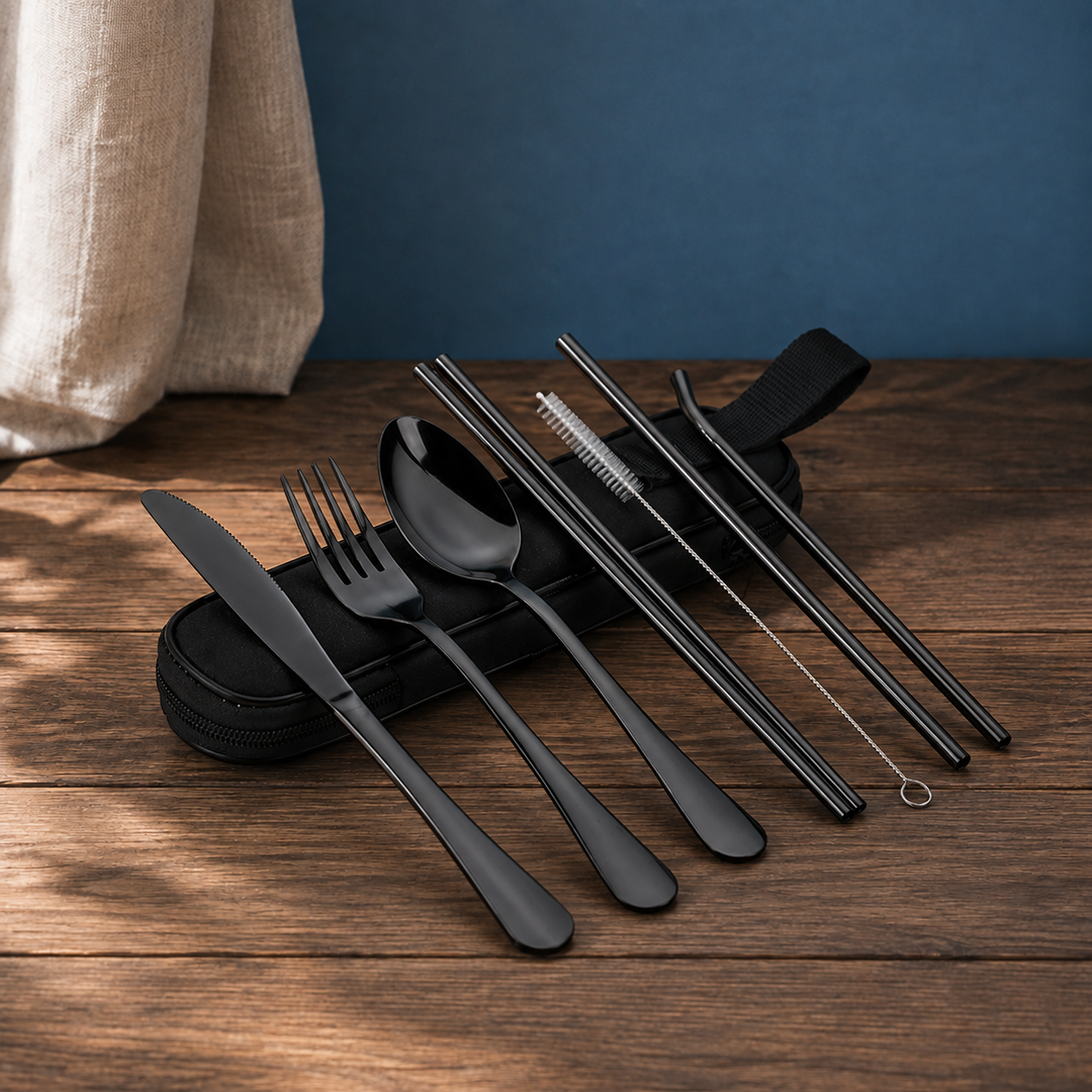 Caleb Travel Cutlery Set