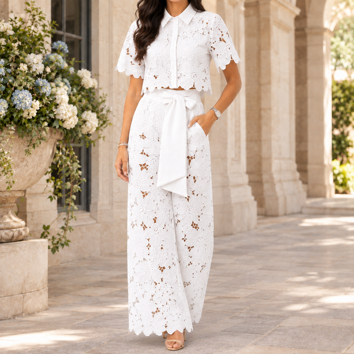 Fenna-June Wide-Leg Set, view 4 - Elena Harper