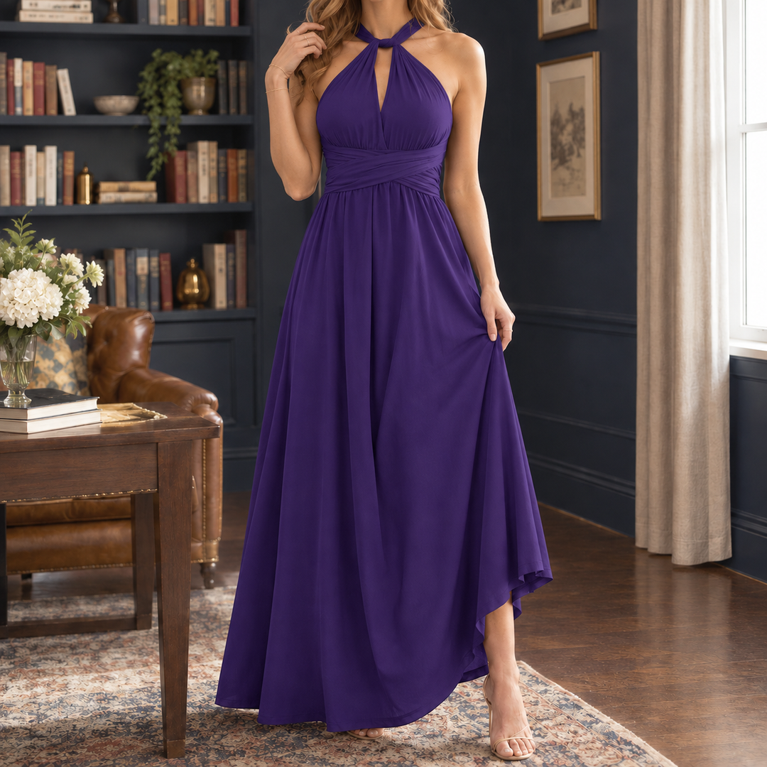 Emmeline-Jade Convertible Maxi Dress