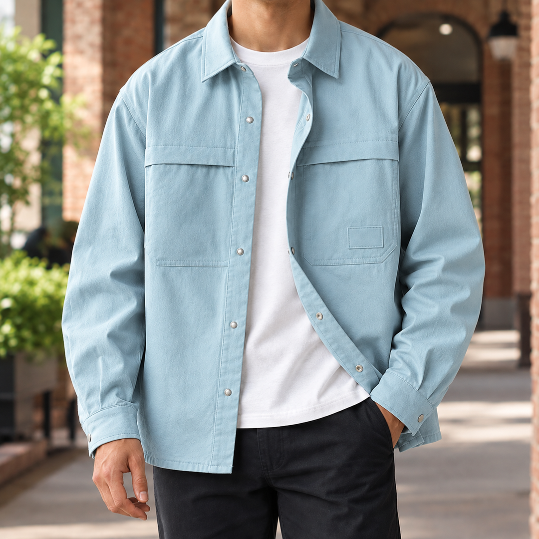 LAURENT MONACO | PASTEL UTILITY JACKET FOR MEN