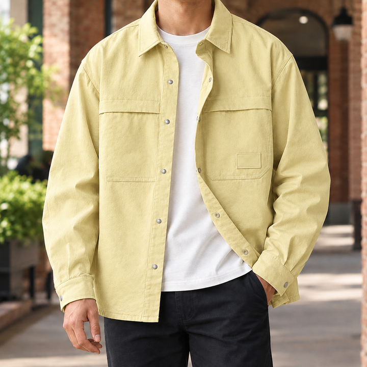 LAURENT MONACO | PASTEL UTILITY JACKET FOR MEN