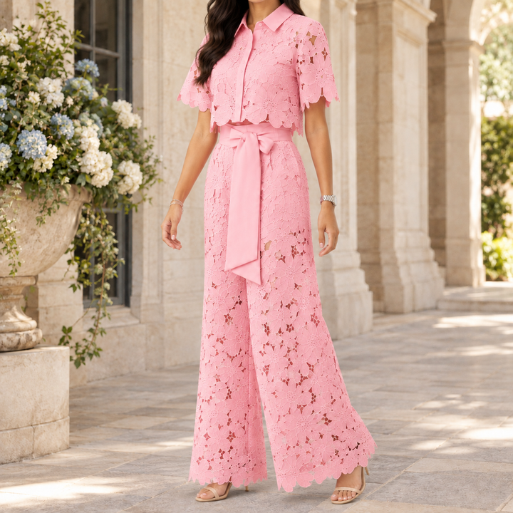 Fenna-June Wide-Leg Set, view 6 - Elena Harper