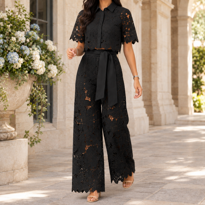 Fenna-June Wide-Leg Set, view 7 - Elena Harper