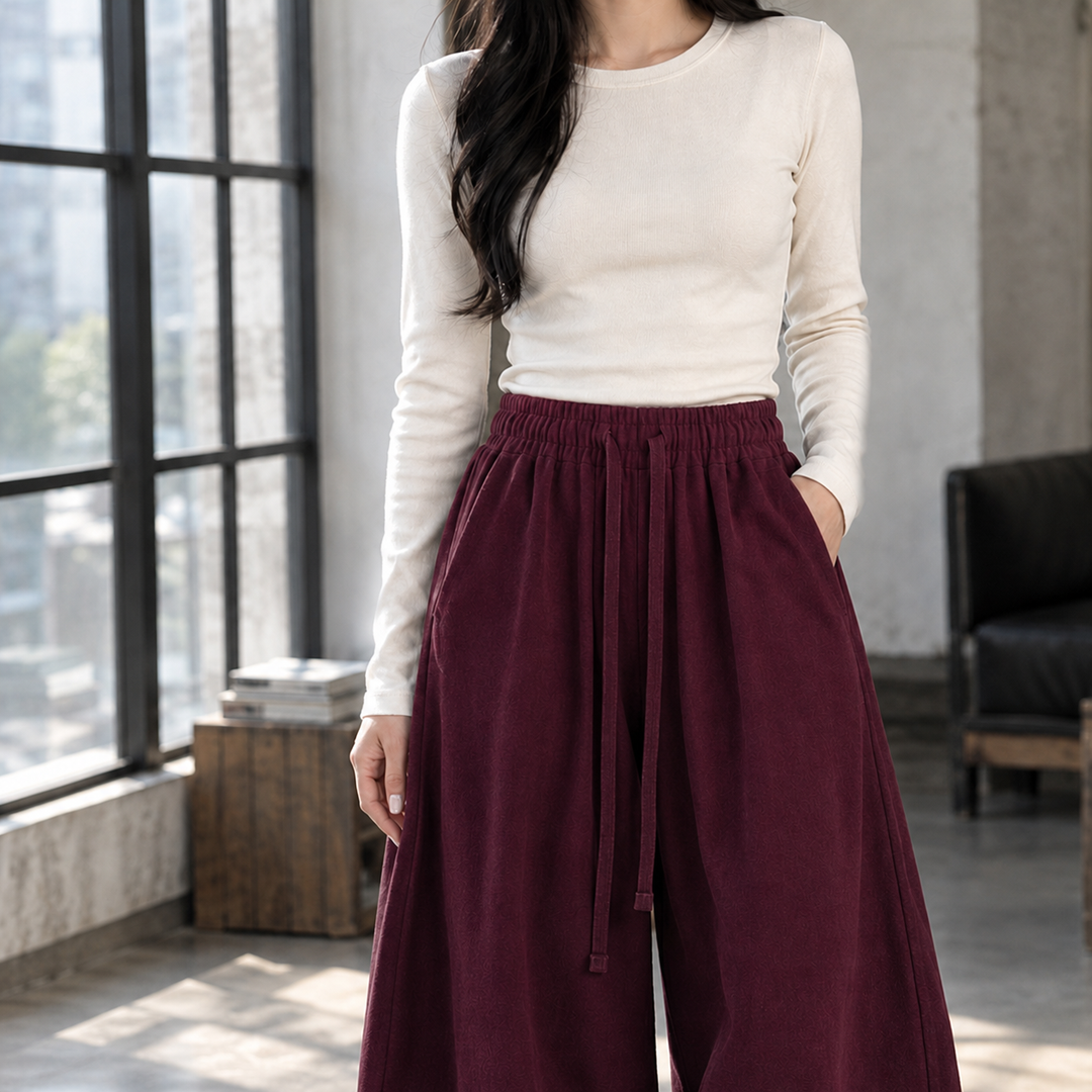 Women's Balloon Leg Drawstring Trousers – Bianca-Jade
