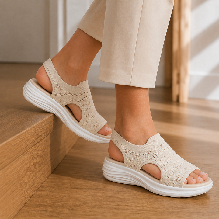 Fabbri Platform Sandals, view 7 - Elena Harper