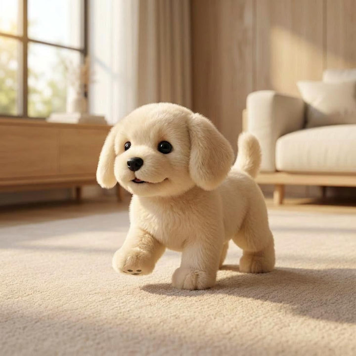 Dog Realistic Moving Soft Interactive Plush Puppy
