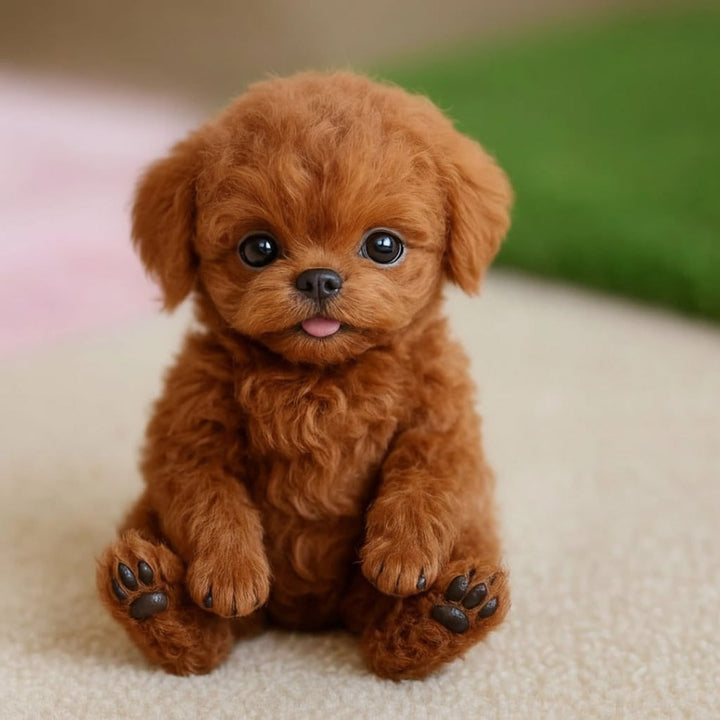 Interactive Robotic Puppy With Touch And Sound Response Lifelike Walking Barking And Tail Wagging Toy