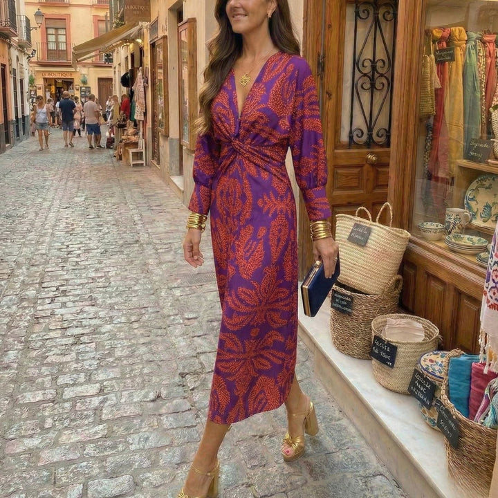 Isadora™  |  Elegant Midi Dress