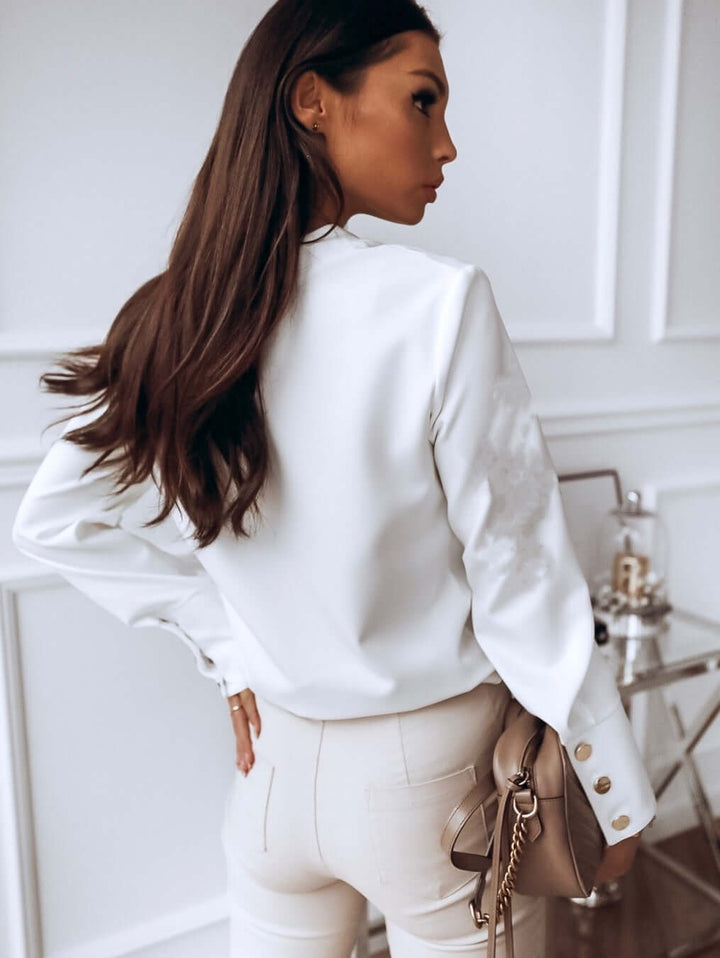 Jade | Women's Long Sleeve Button Down Blouse