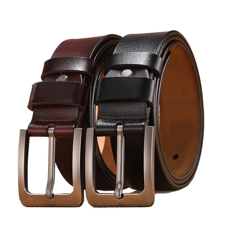 Alberto - Classic Leather Belt for Men
