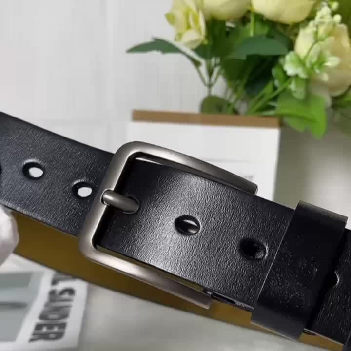 Alberto - Classic Leather Belt for Men