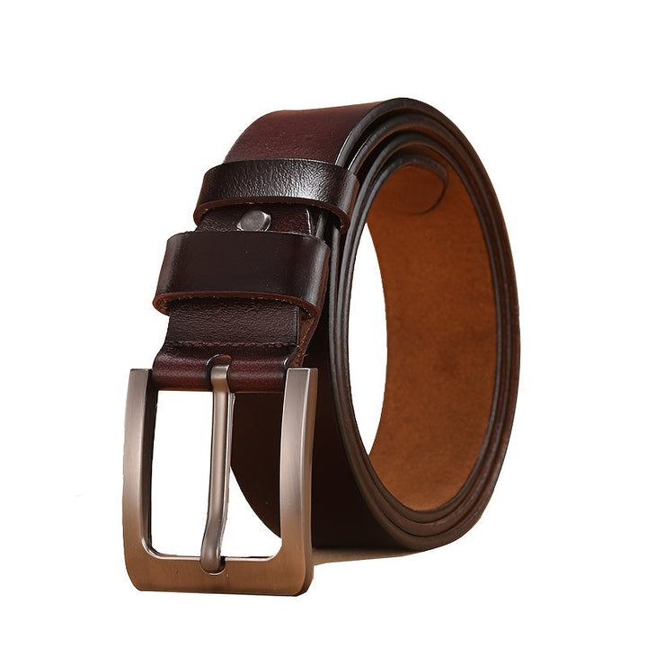Alberto - Classic Leather Belt for Men