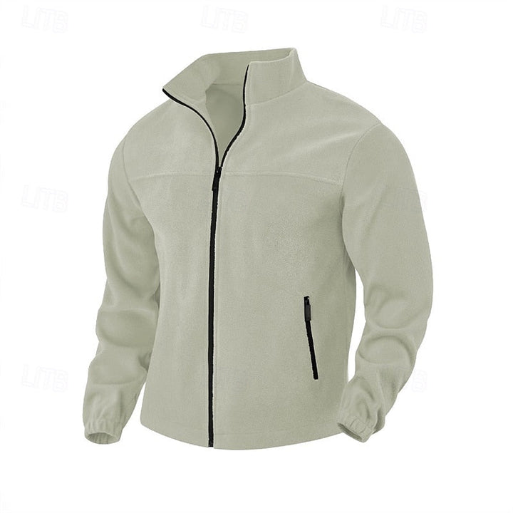 Fletcher Stand-Collar Full-Zip Jacket, view 8 - Elena Harper