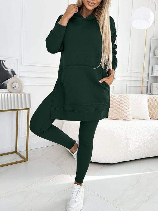 Ladies Set - Casual - Loose Fit with Pockets - Ideal for Daily Comfort