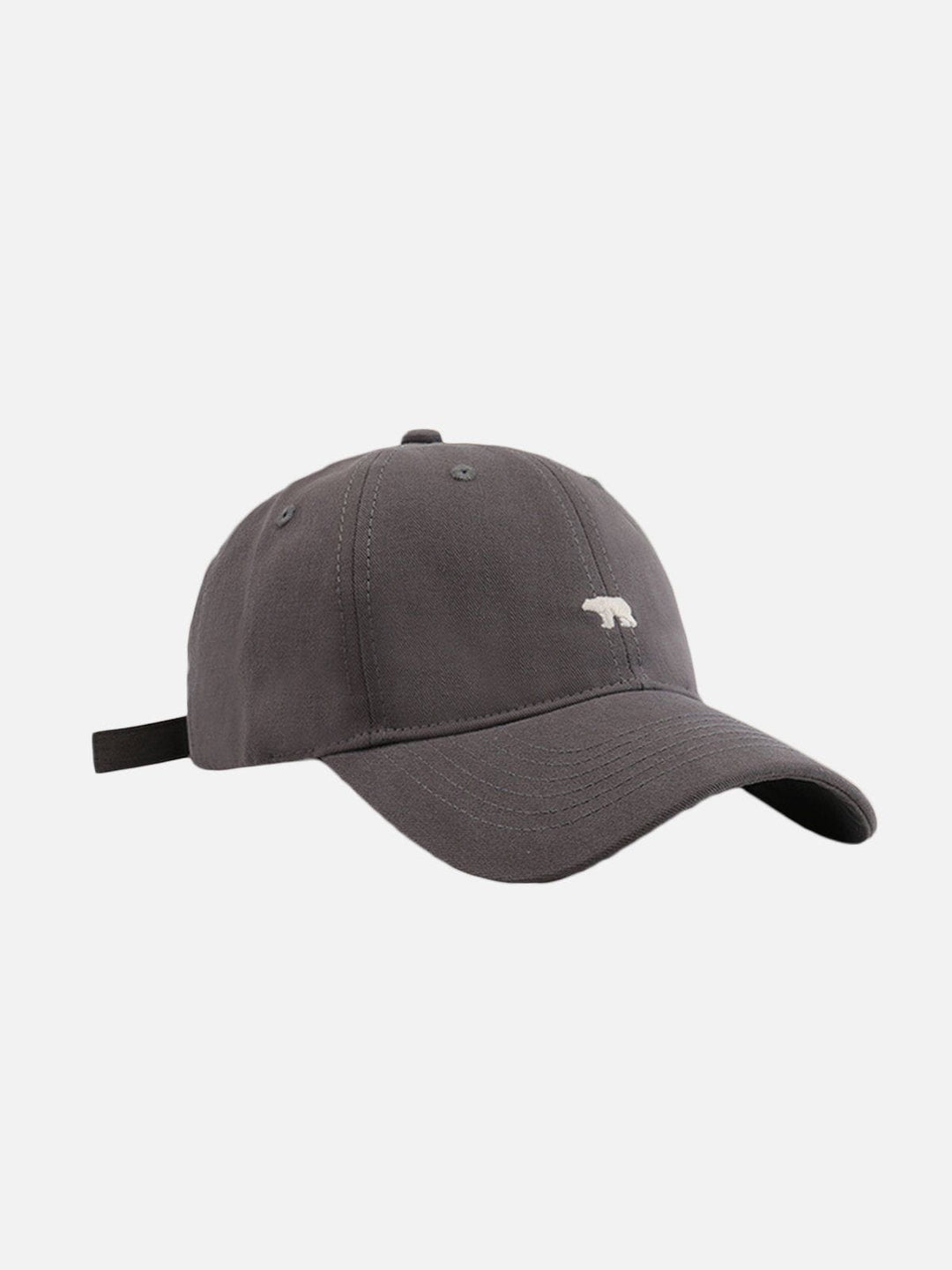 Embroidered polar bear cap from Emma & Rose Manhattan's Mariska™ accessories collection, featuring a cute polar bear design.