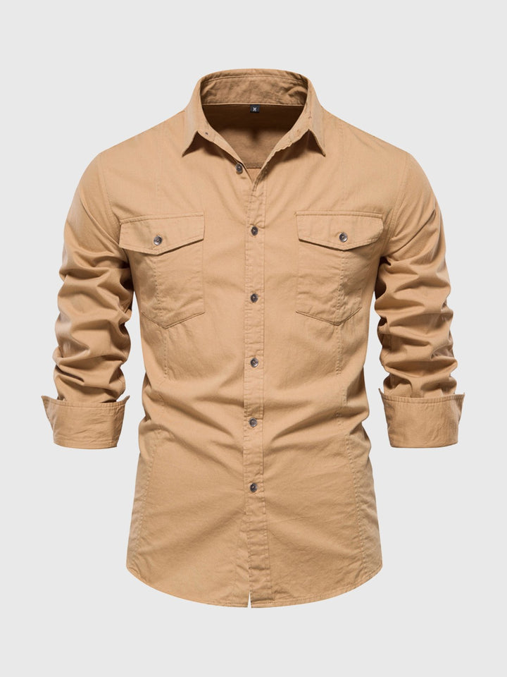 Long Sleeve Cargo Shirt