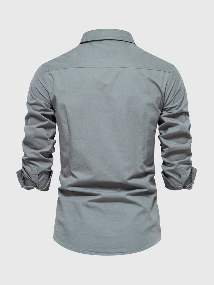 Long Sleeve Cargo Shirt
