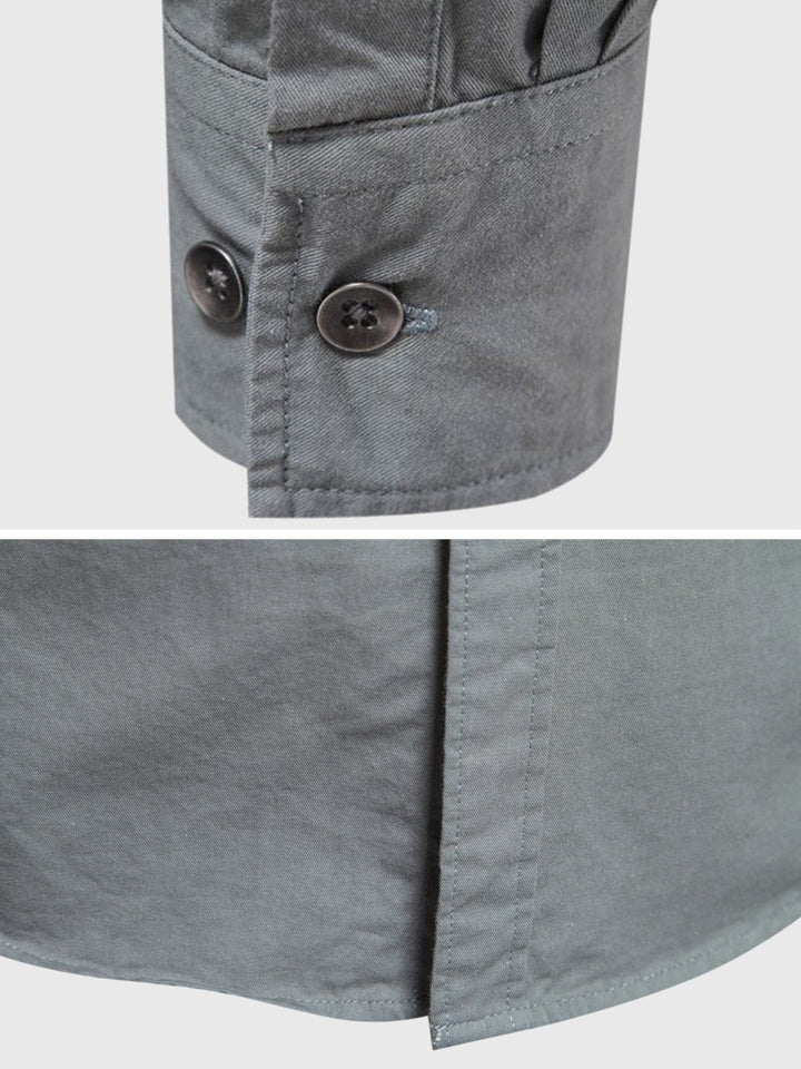 Long Sleeve Cargo Shirt