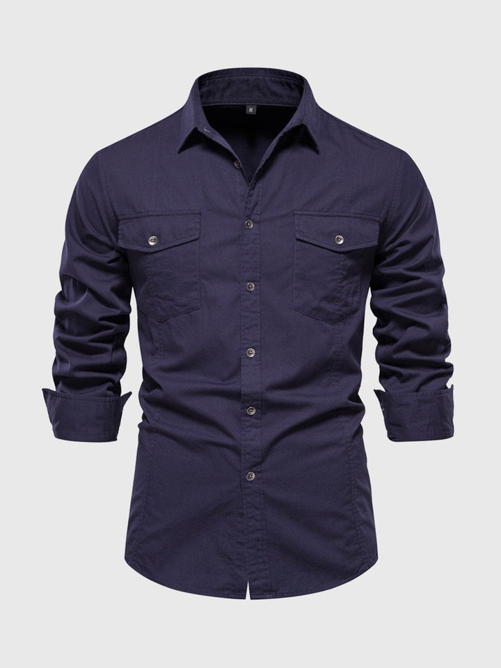 Long Sleeve Cargo Shirt