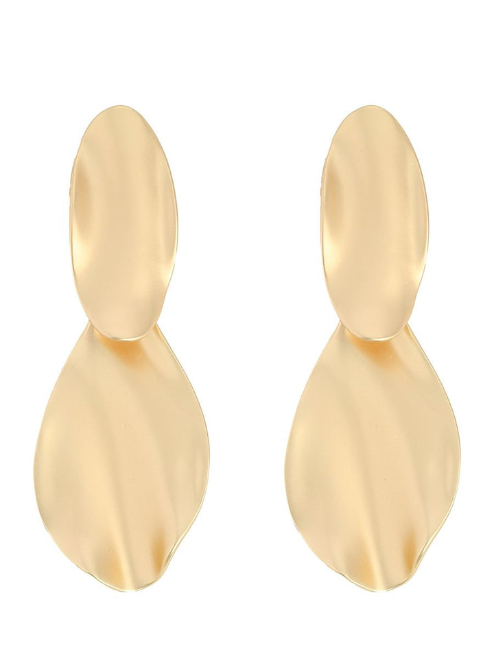 Metallic Exaggerated Earrings