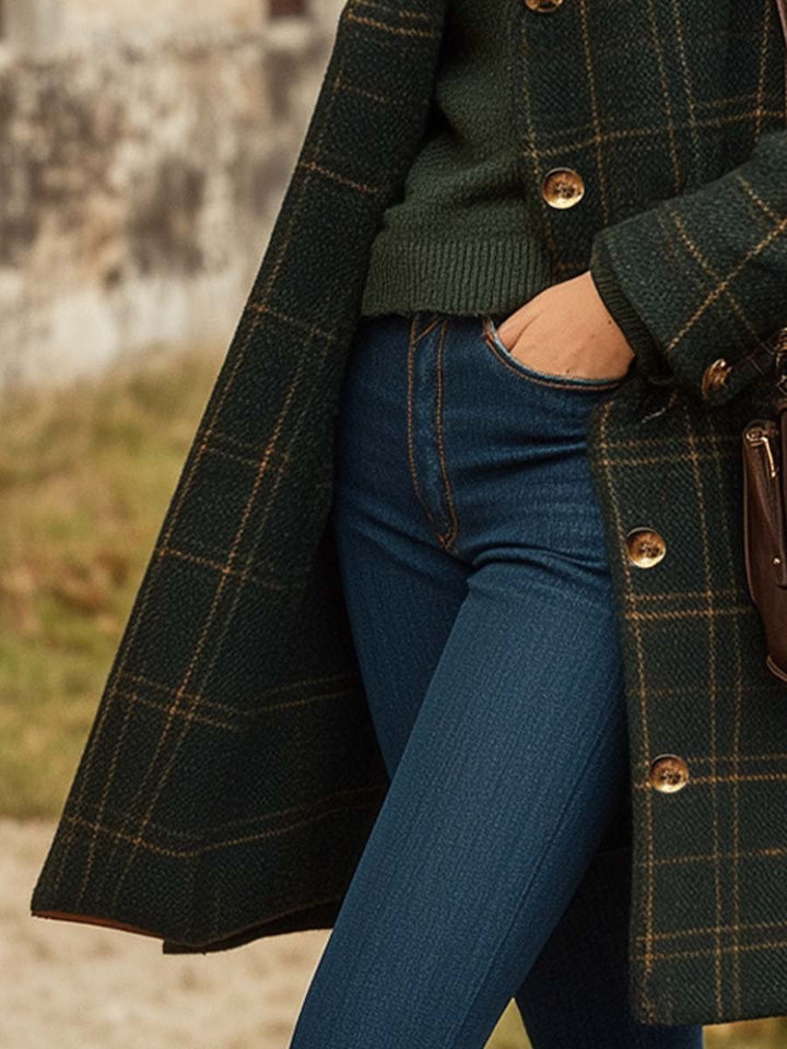 Sophie - Long Wool Coat for Women