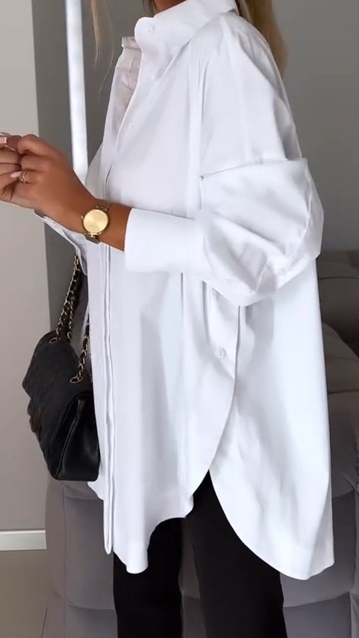 Bettina - Chic Oversized Chiffon Blouse