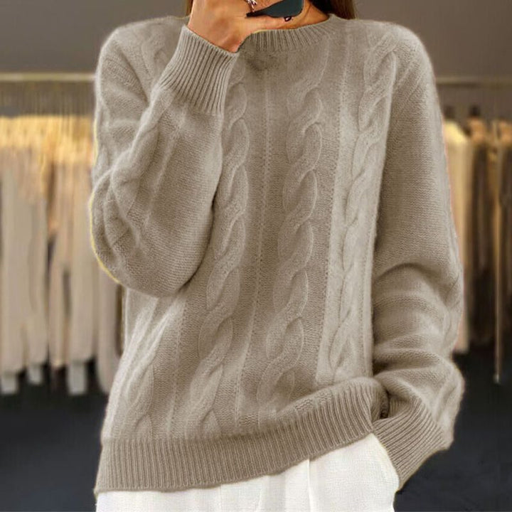 Cable Knit Sweater for Women