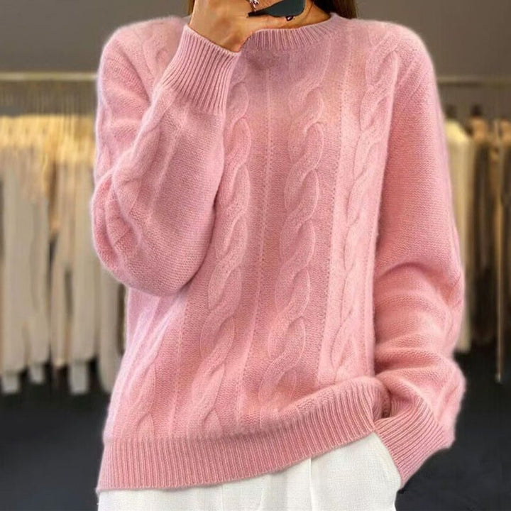 Cable Knit Sweater for Women