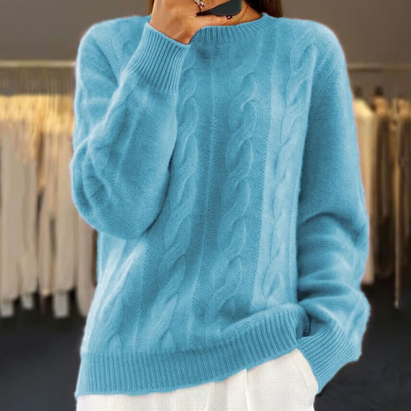Cable Knit Sweater for Women