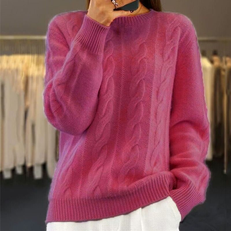 Cable Knit Sweater for Women