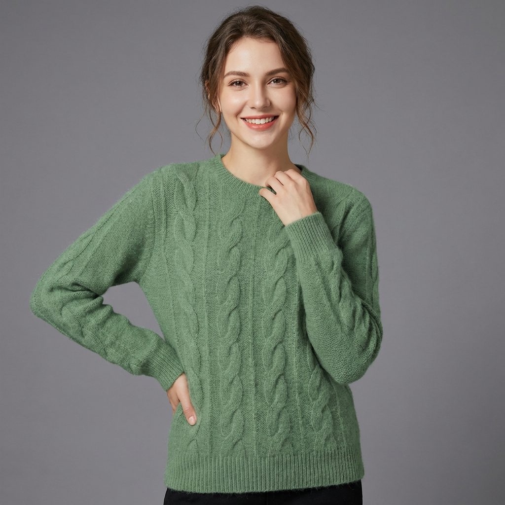 Cable Knit Sweater for Women