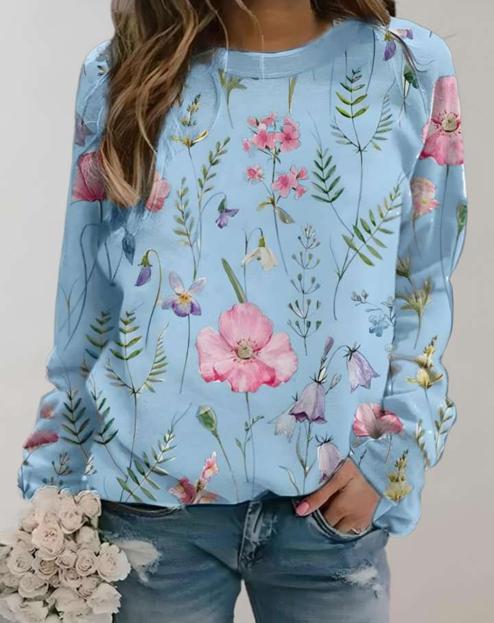 Trendy Luxurious Women's Sweater Isabella, view 3 - Elena Harper