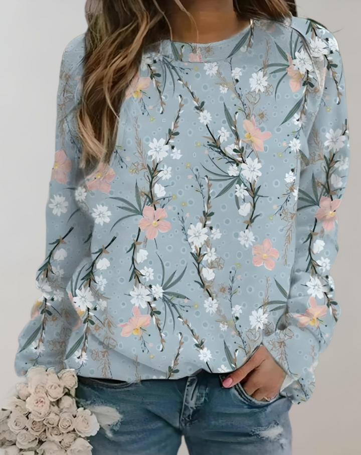 Trendy Luxurious Women's Sweater Isabella, view 2 - Elena Harper
