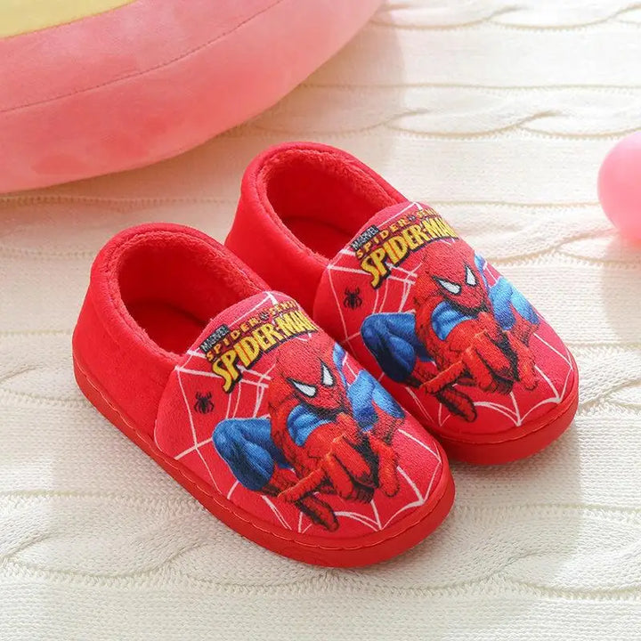 Kids Spider-Man Cozy Indoor Slippers for Boys & Girls