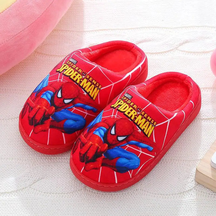Kids Spider-Man Cozy Indoor Slippers for Boys & Girls