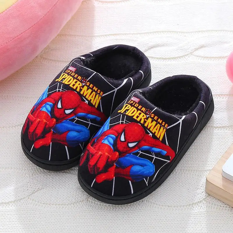 Kids Spider-Man Cozy Indoor Slippers for Boys & Girls