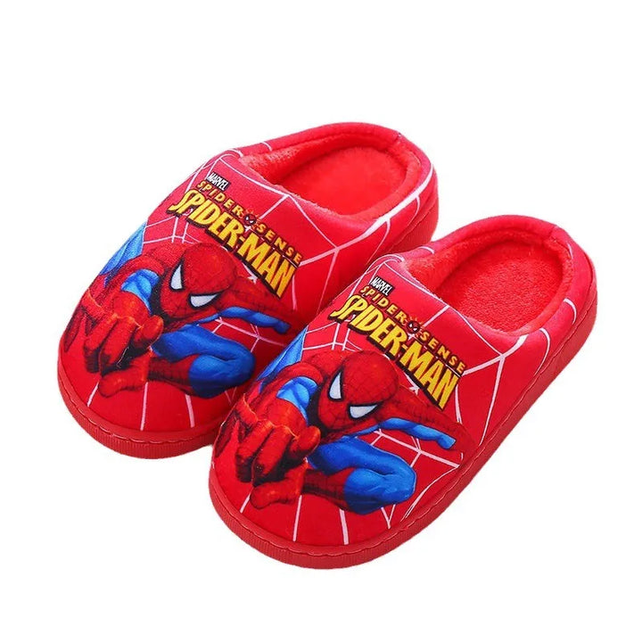 Kids Spider-Man Cozy Indoor Slippers for Boys & Girls